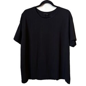 Monfrère Boxy T Men's T-Shirt Viscose Blend Black